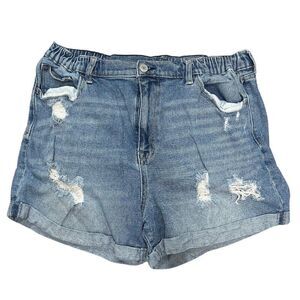 Arizona Stretch high rise denim shorts - Juniors size 15
